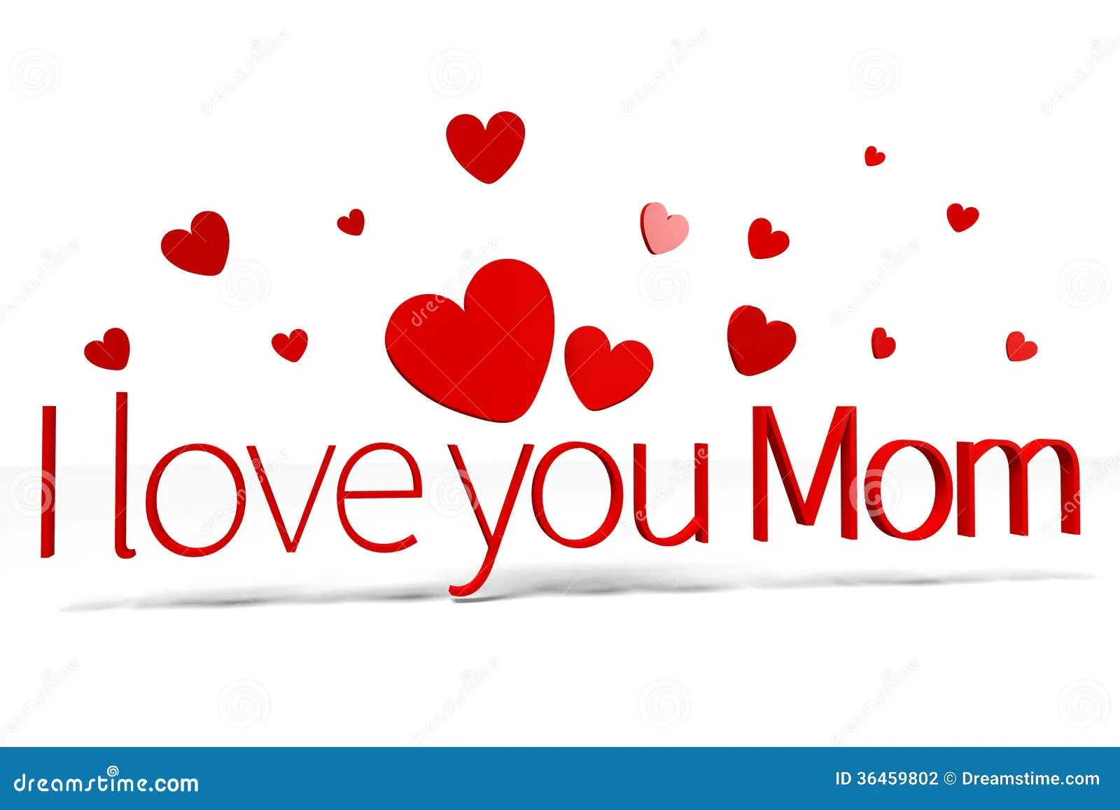 3D Gráficos, Corazones, El Día De La Mamá… Foto de archivo ... 3D Gráficos, Corazones, El Día De La Mamá… Foto de archivo ...