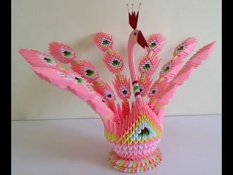 3D Origami Diamond Pattern Swan Tutorial - Youtube Downloader mp3