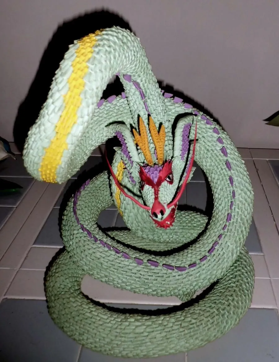 3D Origami Dragon with Stand by cpcentral on DeviantArt 3D Origami Dragon with Stand by cpcentral on DeviantArt