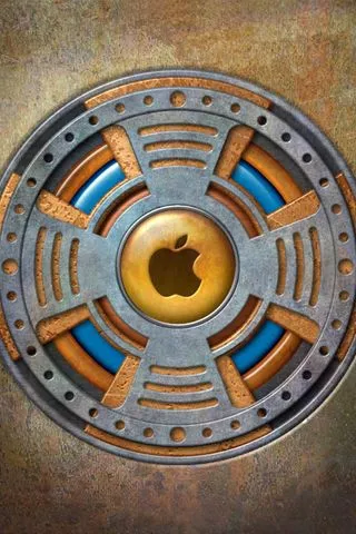 3D Sewer Apple Logo iPhone Wallpaper | iDesign * iPhone