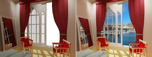 3D Studio Max: Fotomontaje
