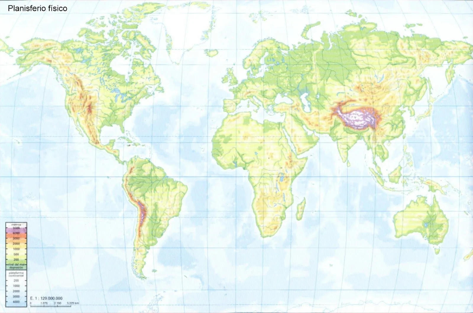 3r ESO Geografia: GEOGRAFIA FÍSICA: El principal relleu del món 3r ESO Geografia: GEOGRAFIA FÍSICA: El principal relleu del món