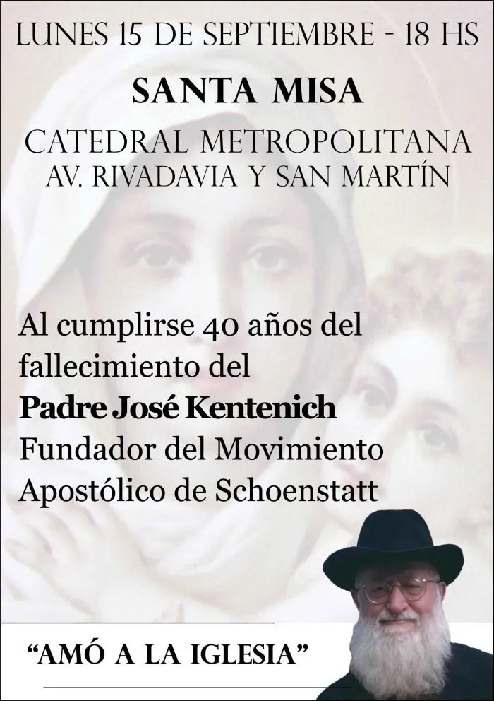 40° Aniversario fallecimiento Padre José Kentenich | Padre José Kentenich 40° Aniversario fallecimiento Padre José Kentenich | Padre José Kentenich
