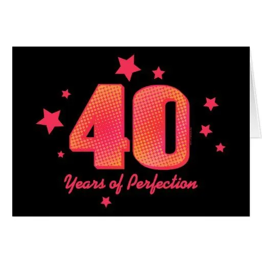 40 años de tarjeta de cumpleaños de encargo de la | Zazzle 40 años de tarjeta de cumpleaños de encargo de la | Zazzle