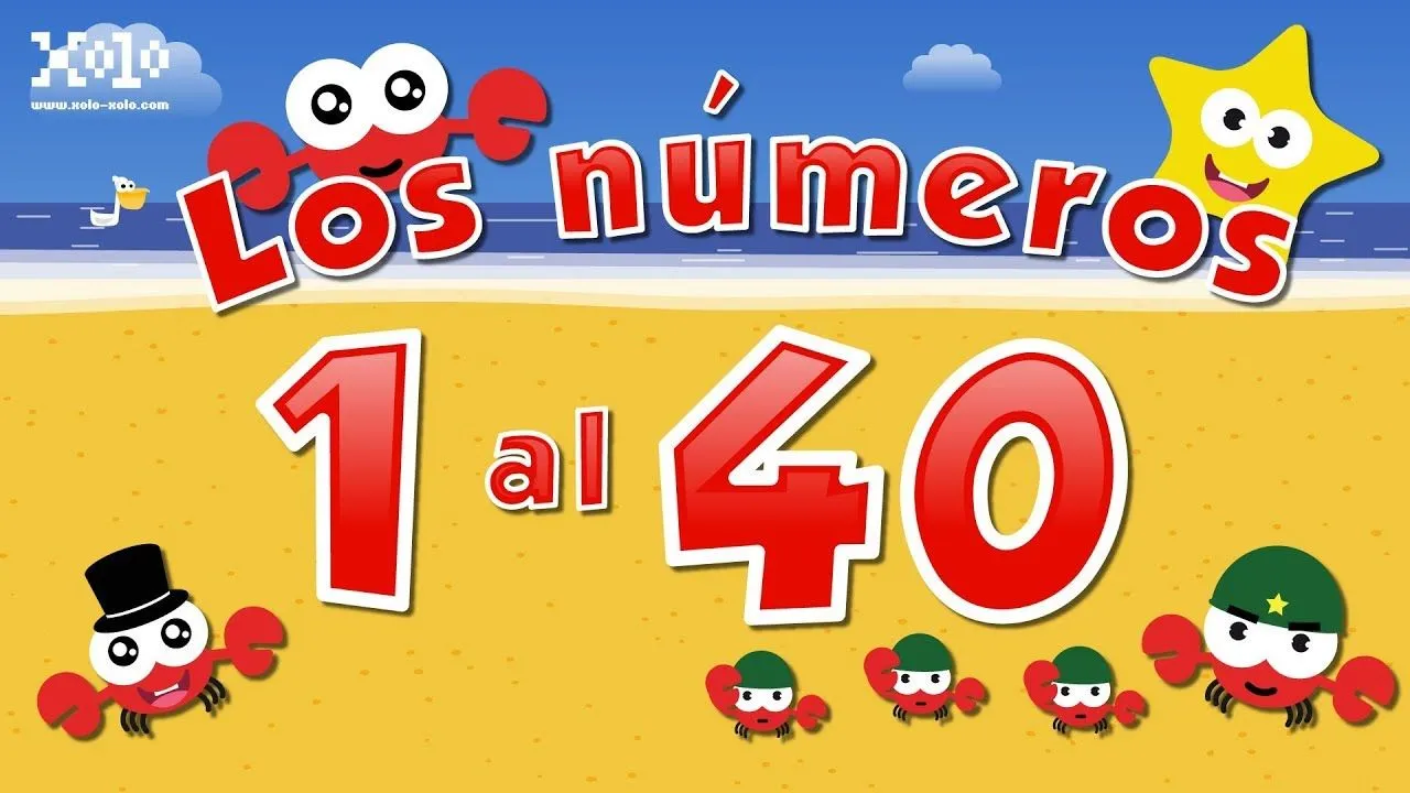 1 al 40 aprendiendo a contar - Videos Aprende - YouTube 1 al 40 aprendiendo a contar - Videos Aprende - YouTube