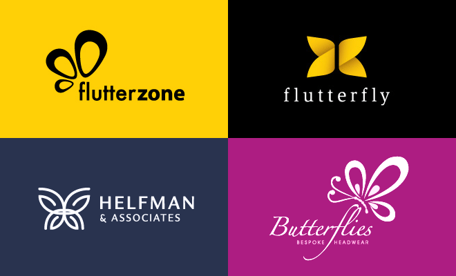 40 Creative butterfly themed Logo Design examples for Inspiration ...