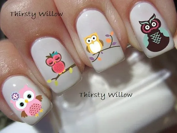 Más de 40 fotos de uñas decoradas con Búhos | Decoración de Uñas ... Más de 40 fotos de uñas decoradas con Búhos | Decoración de Uñas ...
