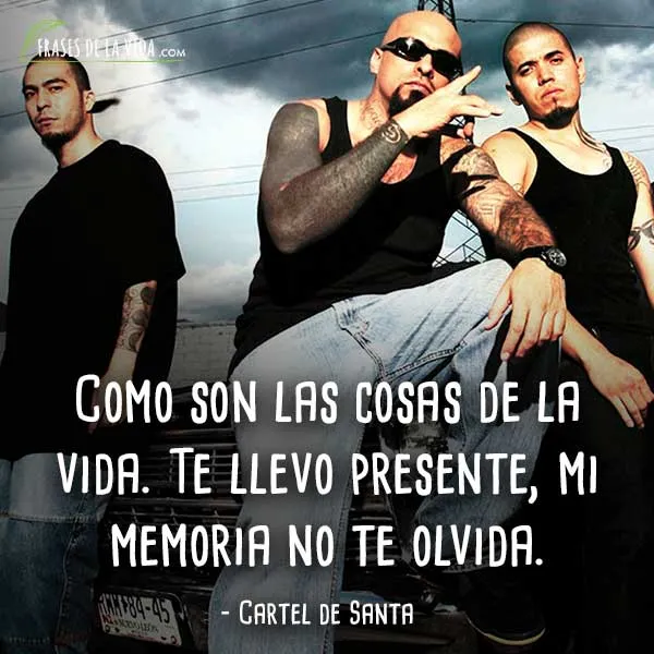 40 Frases de Cartel de Santa | El hip hop mexicano [Con Imágenes]