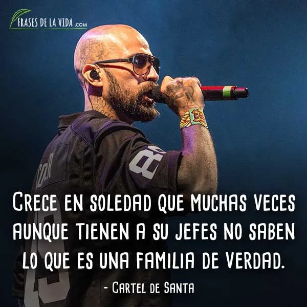 40 Frases de Cartel de Santa | El hip hop mexicano [Con Imágenes]