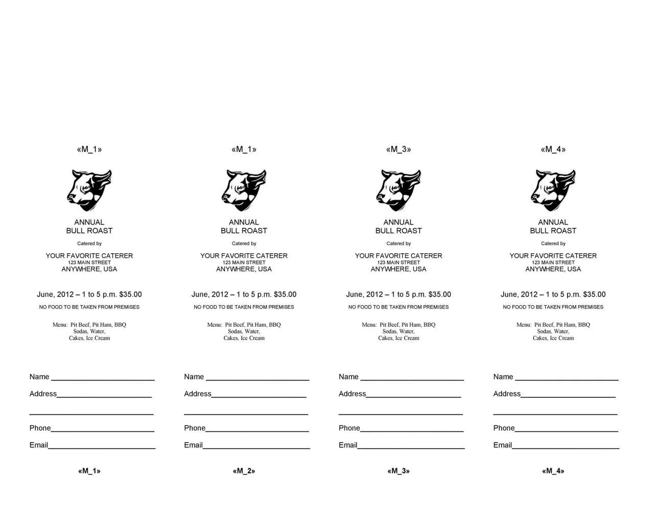 Más de 40 plantillas editables gratuitas de entradas para rifas y películas  - Mundo Plantillas