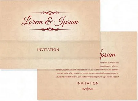 40 Plantillas Vectorizadas para Invitaciones de Boda ... 40 Plantillas Vectorizadas para Invitaciones de Boda ...