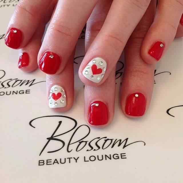 40 Uñas decoradas color rojo que podes usar para recibir el 2015 ... 40 Uñas decoradas color rojo que podes usar para recibir el 2015 ...