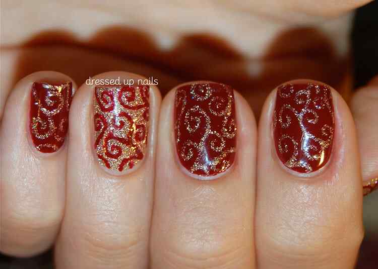 40 Uñas decoradas color rojo que podes usar para recibir el año ... 40 Uñas decoradas color rojo que podes usar para recibir el año ...