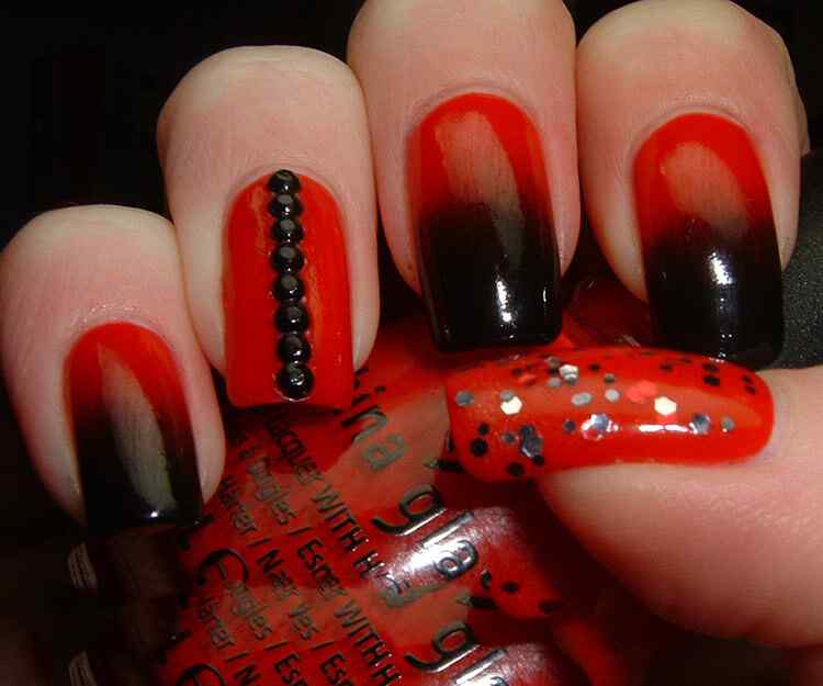 40 Uñas decoradas color rojo que podes usar para recibir el año ...