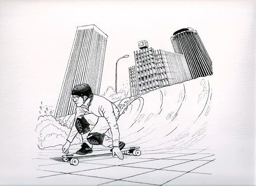 Imagenes a lápiz de skate - Imagui