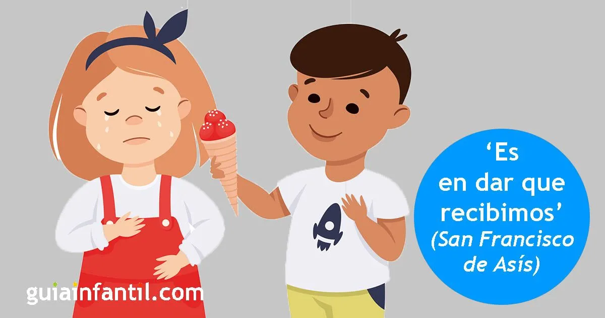 41 frases de generosidad para educar en valores a los niños 41 frases de generosidad para educar en valores a los niños