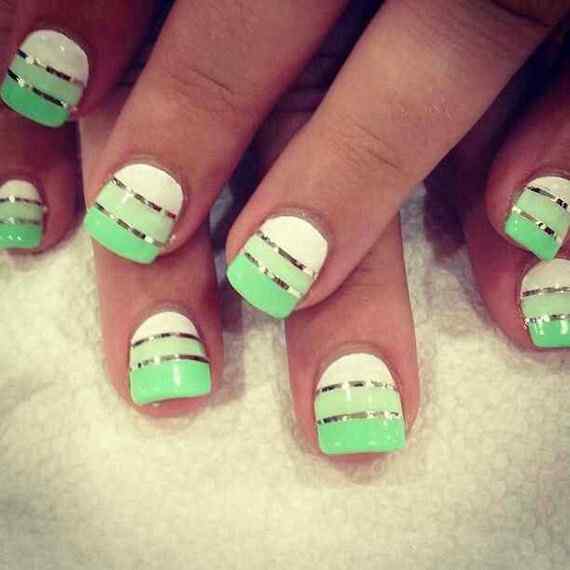 42 Fotos de uñas color verde - Green Nails | Decoración de Uñas ... 42 Fotos de uñas color verde - Green Nails | Decoración de Uñas ...
