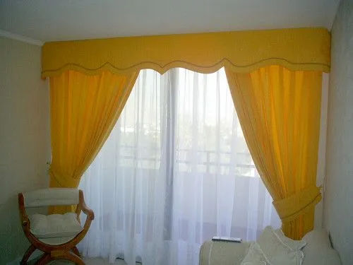 Cortinas con cenefas para dormitorios - Imagui Cortinas con cenefas para dormitorios - Imagui