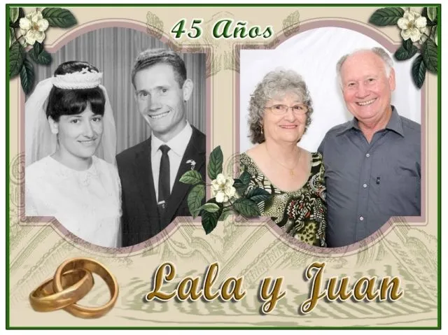 45 años de matrimonio de Lala y Juan - Padre Fabian 45 años de matrimonio de Lala y Juan - Padre Fabian