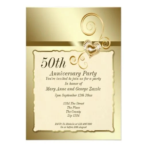 50 Años Invitaciones para cualquier evento, 50 Años anuncios para ... 50 Años Invitaciones para cualquier evento, 50 Años anuncios para ...