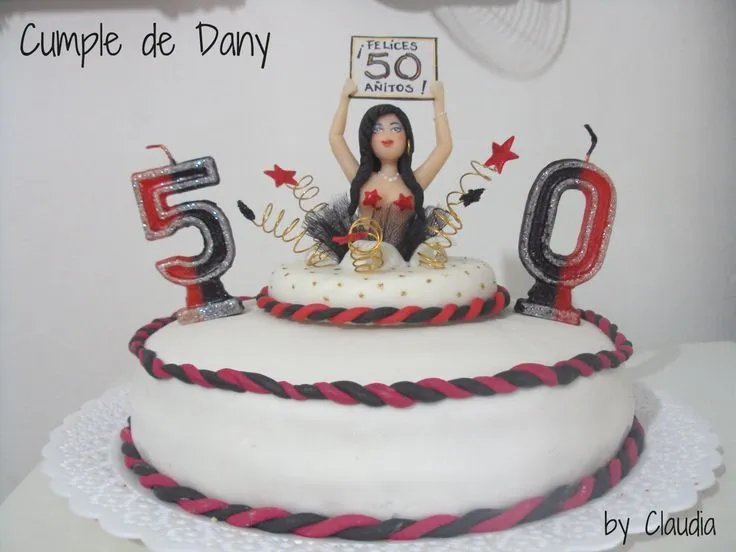 50 años . Torta para hombres .- | Tortas decoradas .- | Pinterest