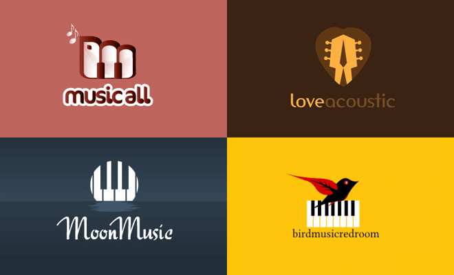 50 Creative Music Logos design examples for your inspiration