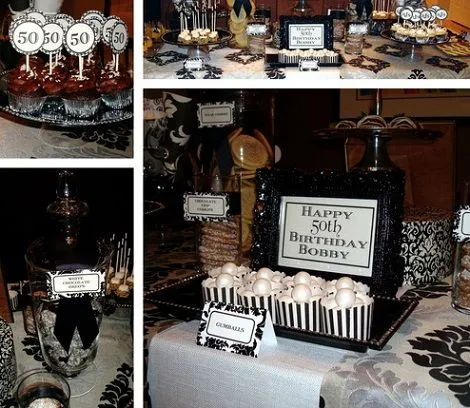 50 Cumpleaños en blanco y negro