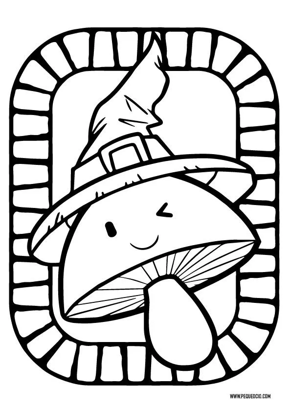 50 dibujos de Halloween para colorear fáciles y divertidos - Pequeocio 50 dibujos de Halloween para colorear fáciles y divertidos - Pequeocio