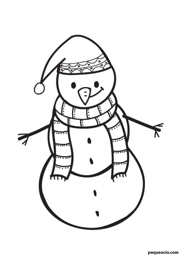 50 dibujos navideños para colorear (dibujos de Navidad fáciles para pintar) - Pequeocio 50 dibujos navideños para colorear (dibujos de Navidad fáciles para pintar) - Pequeocio