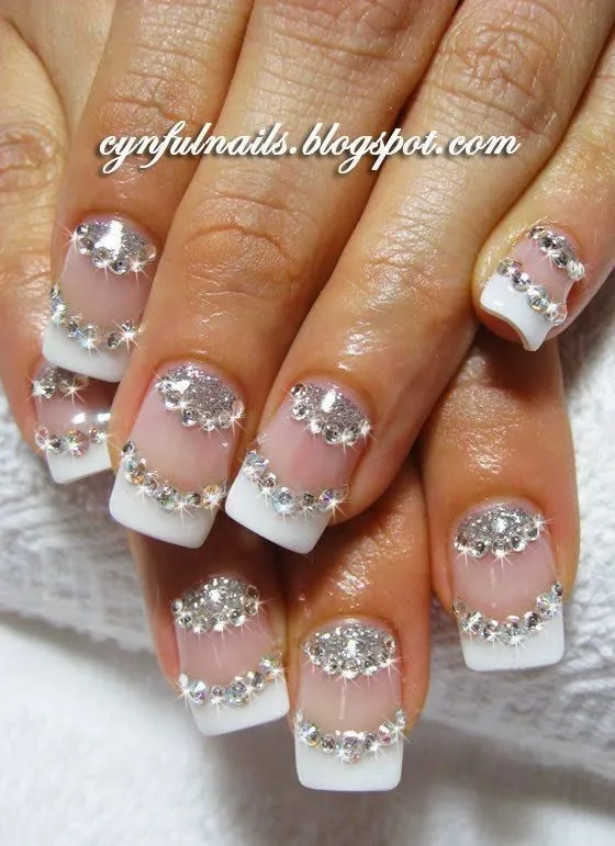 50 Imágenes, fotos de uñas decoradas para novias 2015-2016 ... 50 Imágenes, fotos de uñas decoradas para novias 2015-2016 ...