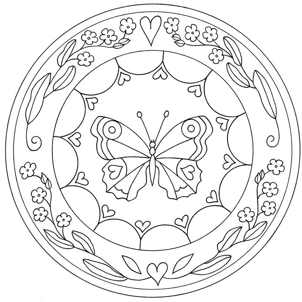 50 imágenes de mandalas para niños para descargar e imprimir 50 imágenes de mandalas para niños para descargar e imprimir