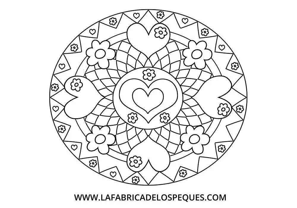 50 imágenes de mandalas para niños para descargar e imprimir 50 imágenes de mandalas para niños para descargar e imprimir
