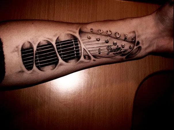 50 impresionantes tatuajes realistas en 3D que te dejarán con la ...