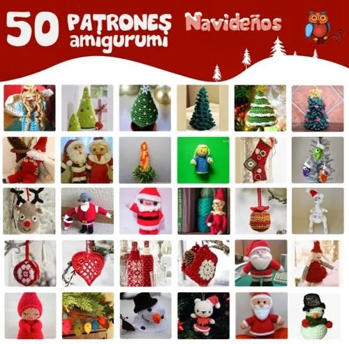 50 Patrones Amigurumi Navideños ~ Susigurumi