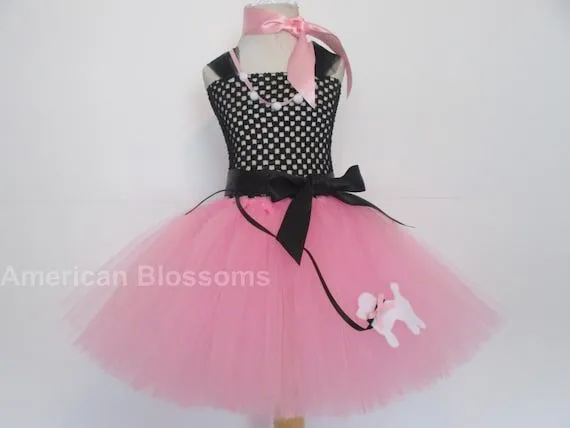 50 Poodle caniche rosa vestido tutú vestido por AmericanBlossoms 50 Poodle caniche rosa vestido tutú vestido por AmericanBlossoms