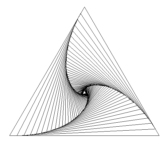 50 Triangulos anidados | Ser Programador.es 50 Triangulos anidados | Ser Programador.es