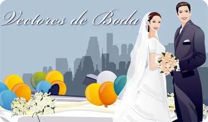 vectores de bodas gratis para diseño de tarjetas