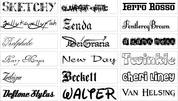 500 fuentes o fonts para photoshop - dale un toque original a tus ... 500 fuentes o fonts para photoshop - dale un toque original a tus ...
