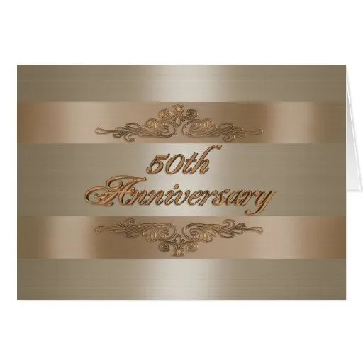50.a tarjeta del satén del oro de la invitación de | Zazzle 50.a tarjeta del satén del oro de la invitación de | Zazzle