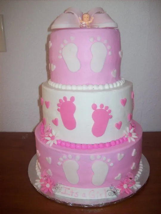 Imagenes de pasteles de baby shower de niña y de niño - Imagui