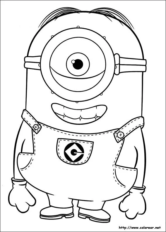 56 Dibujos de Minions para descargar gratis, imprimir y pintar ...