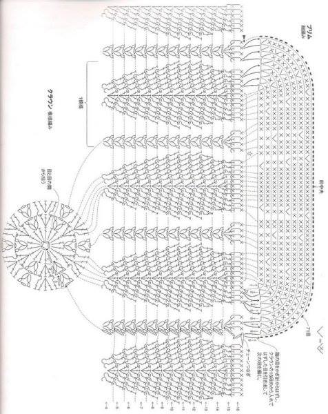 639 Gráfico de Gorro con Visera a Crochet ~ Patrones de Crochet y ...