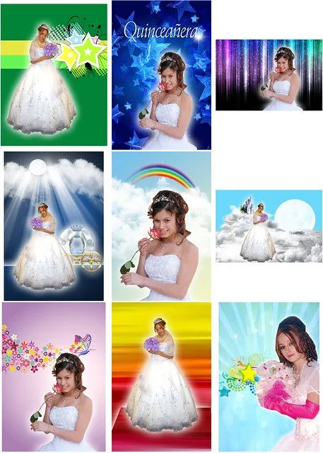 quinceañeratemplates: Quinceañera Photoshop templates