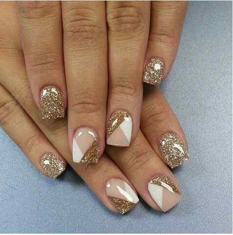 65 Ideas para pintar uñas de color dorado u oro - Golden Nails ... 65 Ideas para pintar uñas de color dorado u oro - Golden Nails ...
