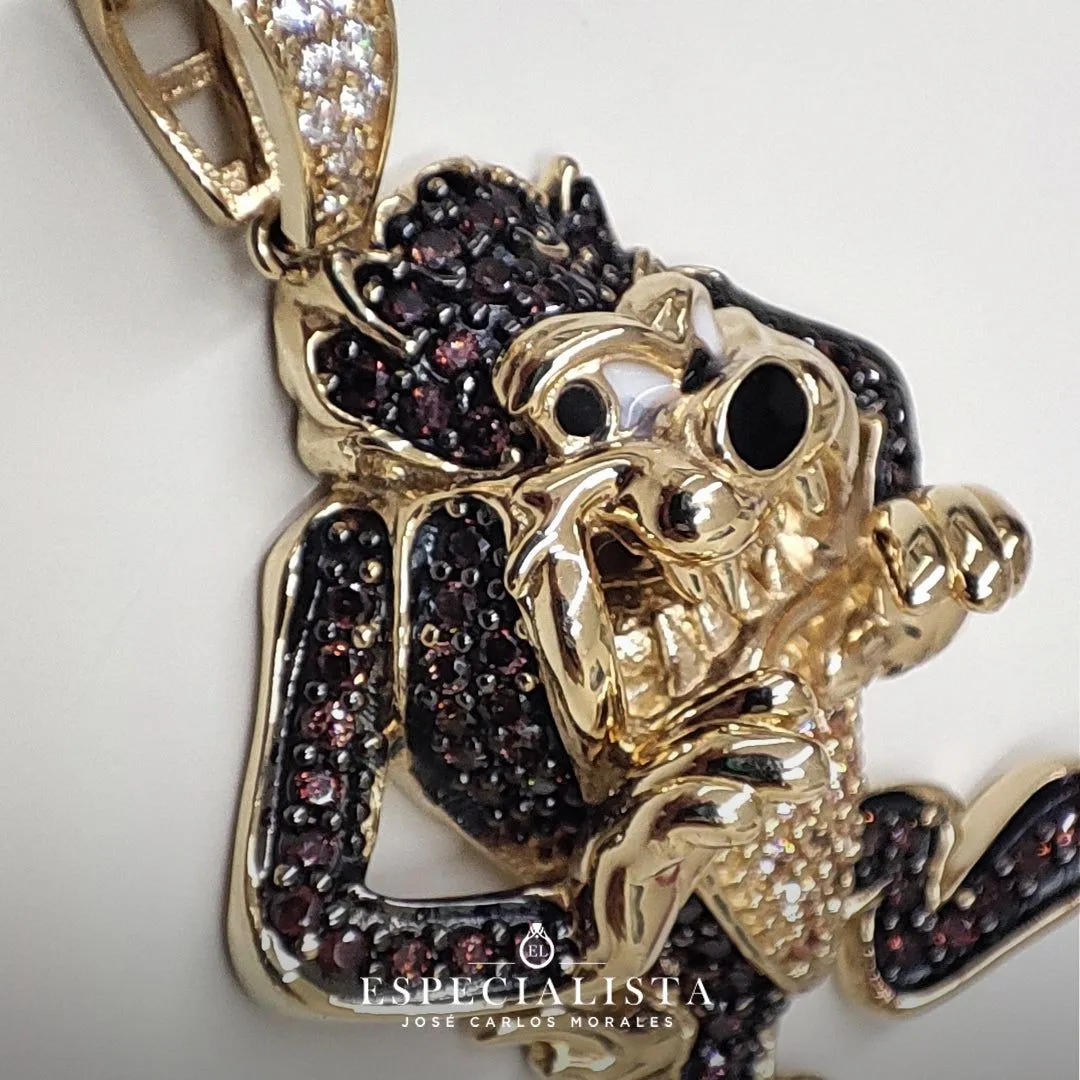 6510073LQ Demonio de Tazmania en oro amarillo de 14 Kilates – Joyería El Especialista 6510073LQ Demonio de Tazmania en oro amarillo de 14 Kilates – Joyería El Especialista