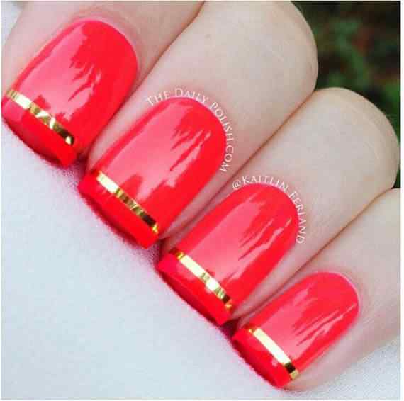 67 Fotos de uñas color rojo - Red Nails | Decoración de Uñas ...