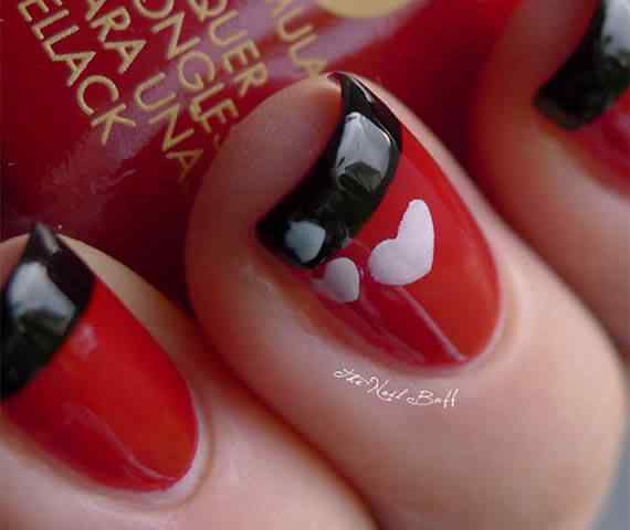 67 Fotos de uñas color rojo - Red Nails | Decoración de Uñas ...