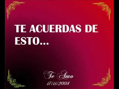 En nuestro 6to Mes de Novios - YouTube