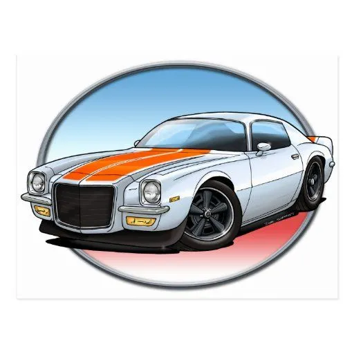 70-73 O blanco Camaro.png Postal de Zazzle. 70-73 O blanco Camaro.png Postal de Zazzle.