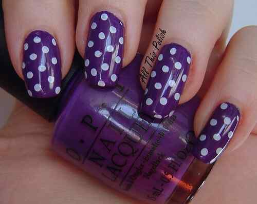 70 Ideas para pintar o decorar uñas color Púrpura – Purple nails ...